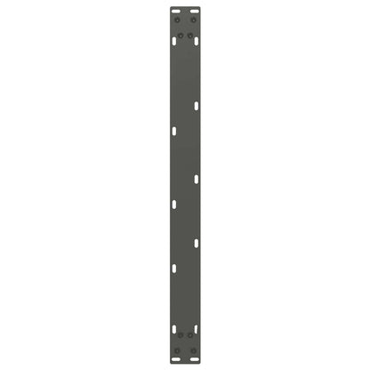 Coffee Table Legs U-Shaped 2 pcs Anthracite 60x(42-43) cm Steel