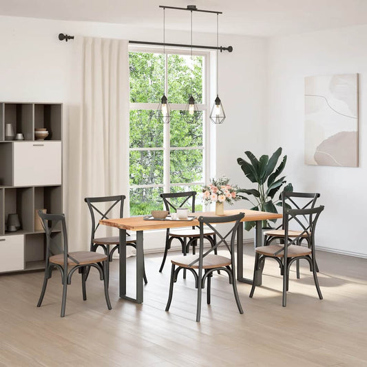 Console Table Legs U-Shaped 2 pcs Anthracite 28x(72-73) cm Steel