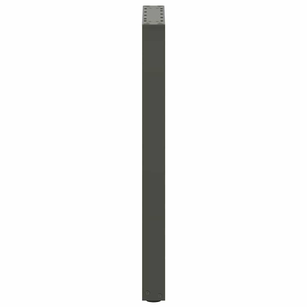 Console Table Legs U-Shaped 2 pcs Anthracite 28x(72-73) cm Steel
