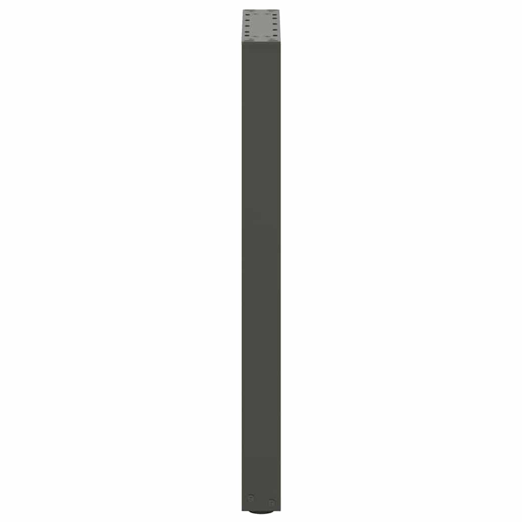 Console Table Legs U-Shaped 2 pcs Anthracite 38x(72-73) cm Steel