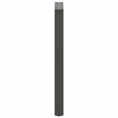 Console Table Legs U-Shaped 2 pcs Anthracite 38x(72-73) cm Steel