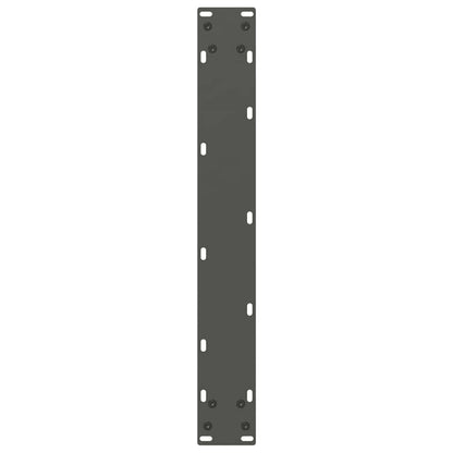 Dining Table Legs U-Shaped 2 pcs Anthracite 70x(72-73) cm Steel