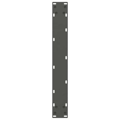 Dining Table Legs U-Shaped 3 pcs Anthracite 70x(72-73) cm Steel