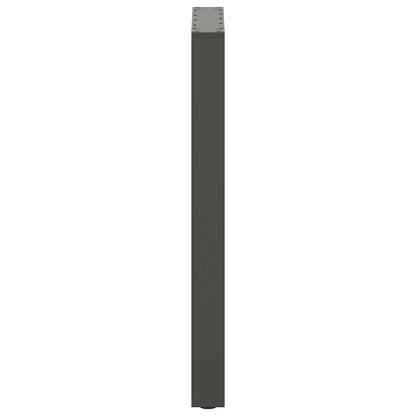 Bar Table Legs U-Shaped 2 pcs Anthracite 40x(90-91) cm Steel
