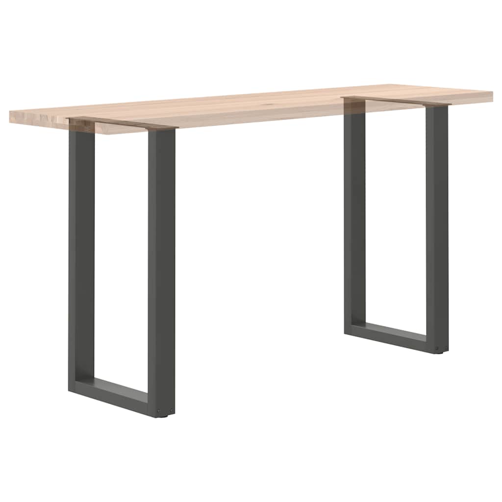 Bar Table Legs U-Shaped 2 pcs Anthracite 40x(90-91) cm Steel