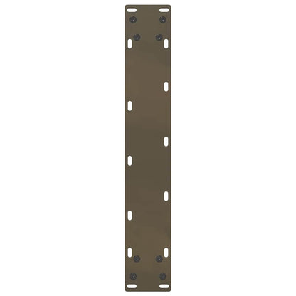 Bar Table Legs U-Shaped 2 pcs Natural Steel 40x(90-91) cm Steel