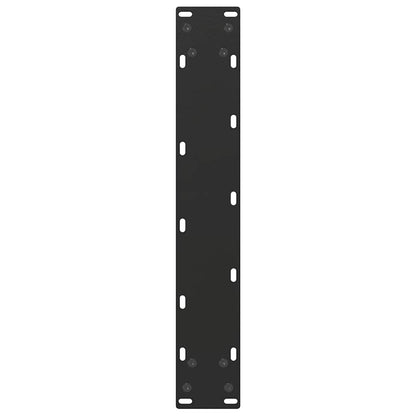 Bar Table Legs U-Shaped 2 pcs Black 50x(90-91) cm Steel