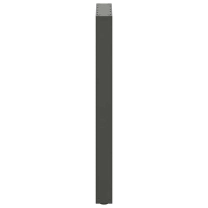 Bar Table Legs U-Shaped 2 pcs Anthracite 50x(90-91) cm Steel