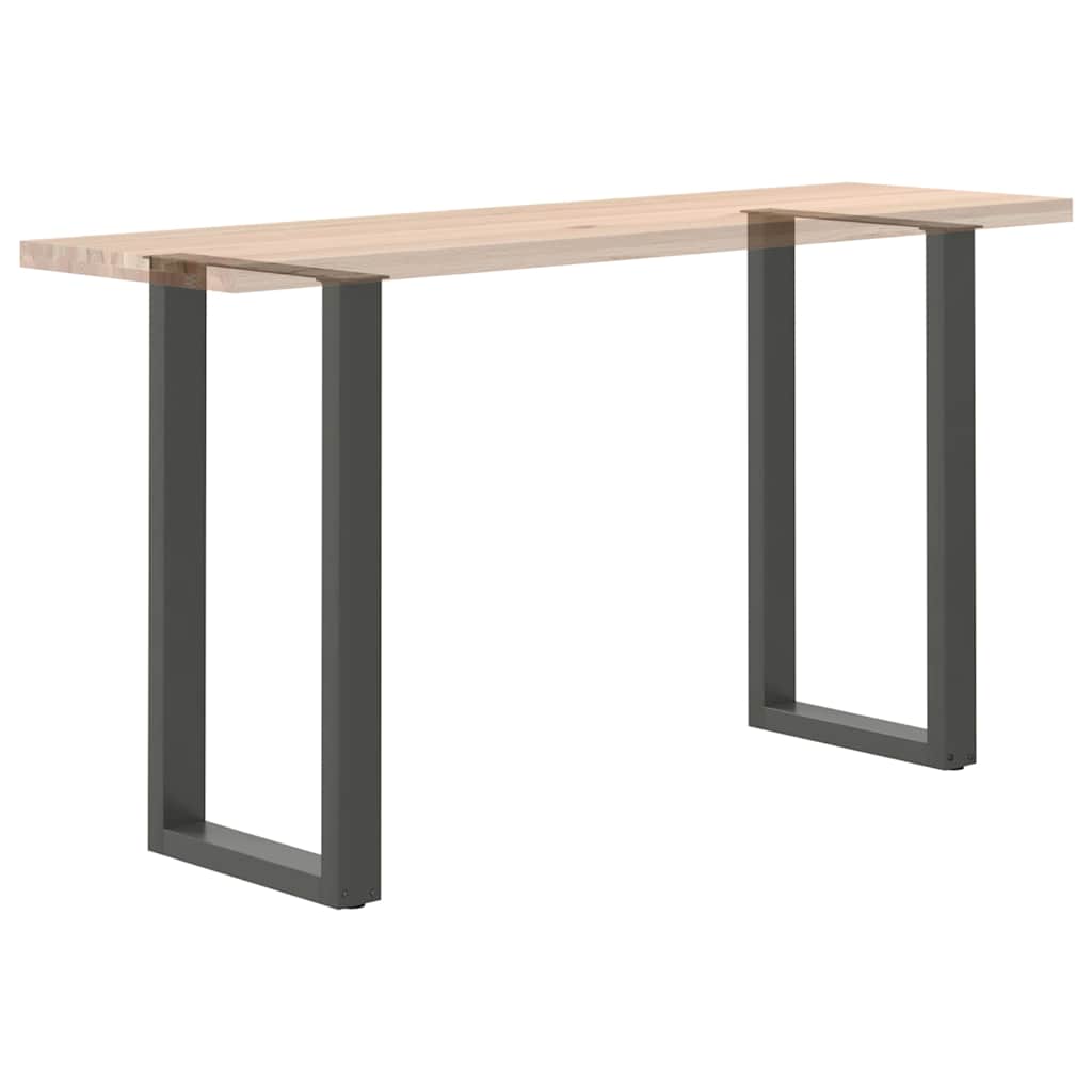 Bar Table Legs U-Shaped 2 pcs Anthracite 50x(90-91) cm Steel