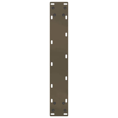 Bar Table Legs U-Shaped 2 pcs Natural Steel 50x(90-91) cm Steel