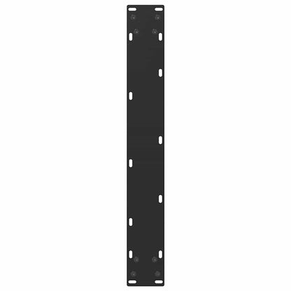 Bar Table Legs U-Shaped 2 pcs Black 60x(90-91) cm Steel