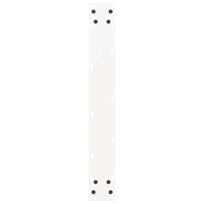 Bar Table Legs U-Shaped 2 pcs White 60x(90-91) cm Steel