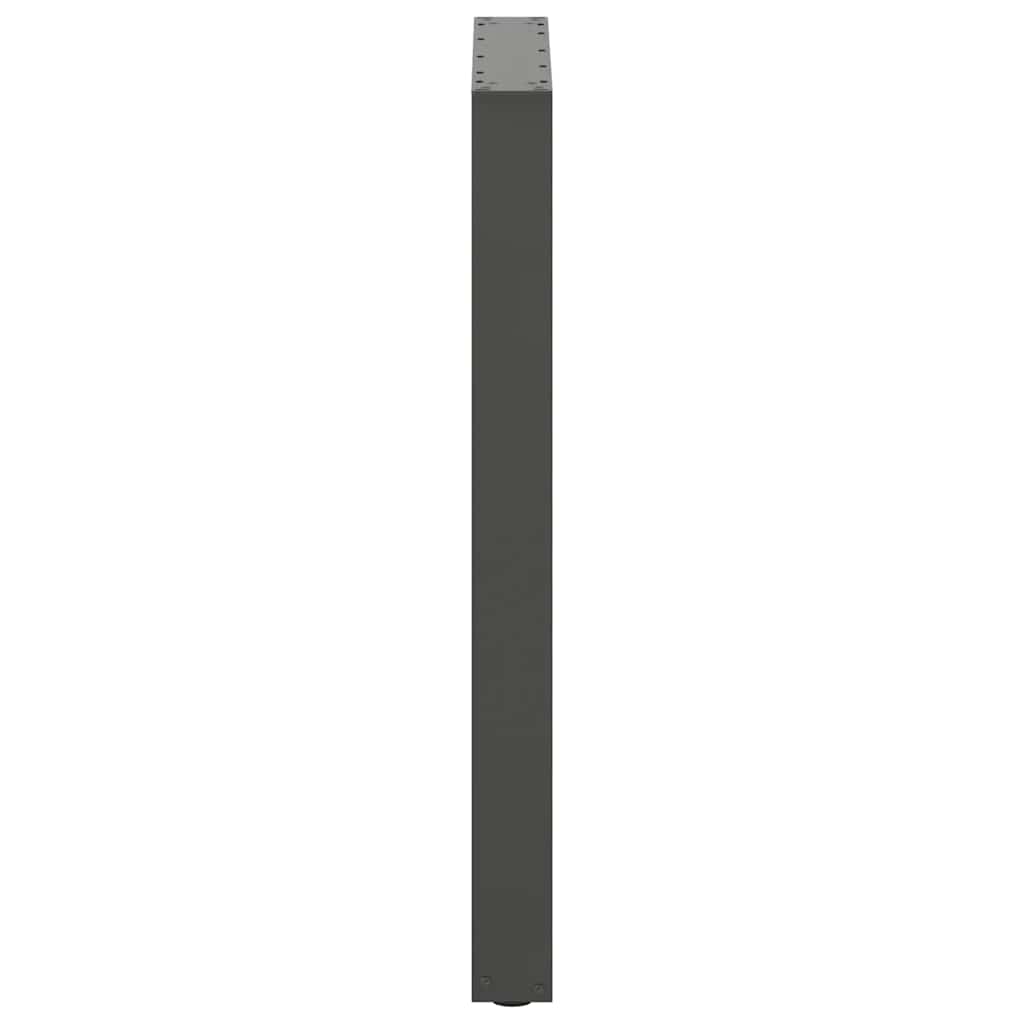 Bar Table Legs U-Shaped 2 pcs Anthracite 60x(90-91) cm Steel