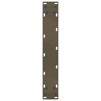 Bar Table Legs U-Shaped 2 pcs Natural Steel 40x(100-101) cm Steel