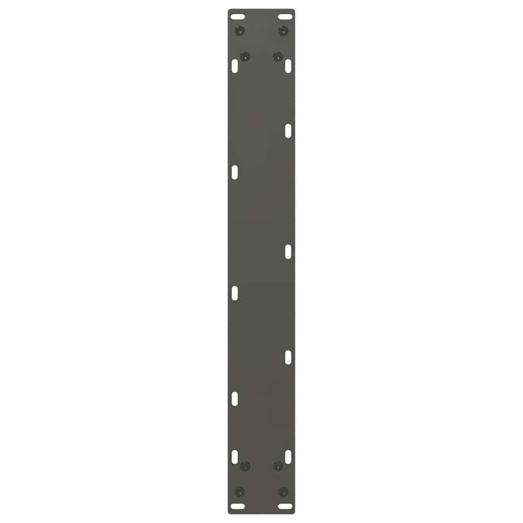 Bar Table Legs U-Shaped 2 pcs Anthracite 60x(100-101) cm Steel