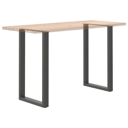 Bar Table Legs U-Shaped 2 pcs Anthracite 60x(100-101) cm Steel