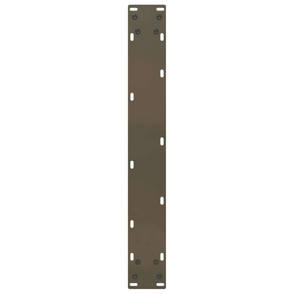 Bar Table Legs U-Shaped 2 pcs Natural Steel 60x(100-101) cm Steel