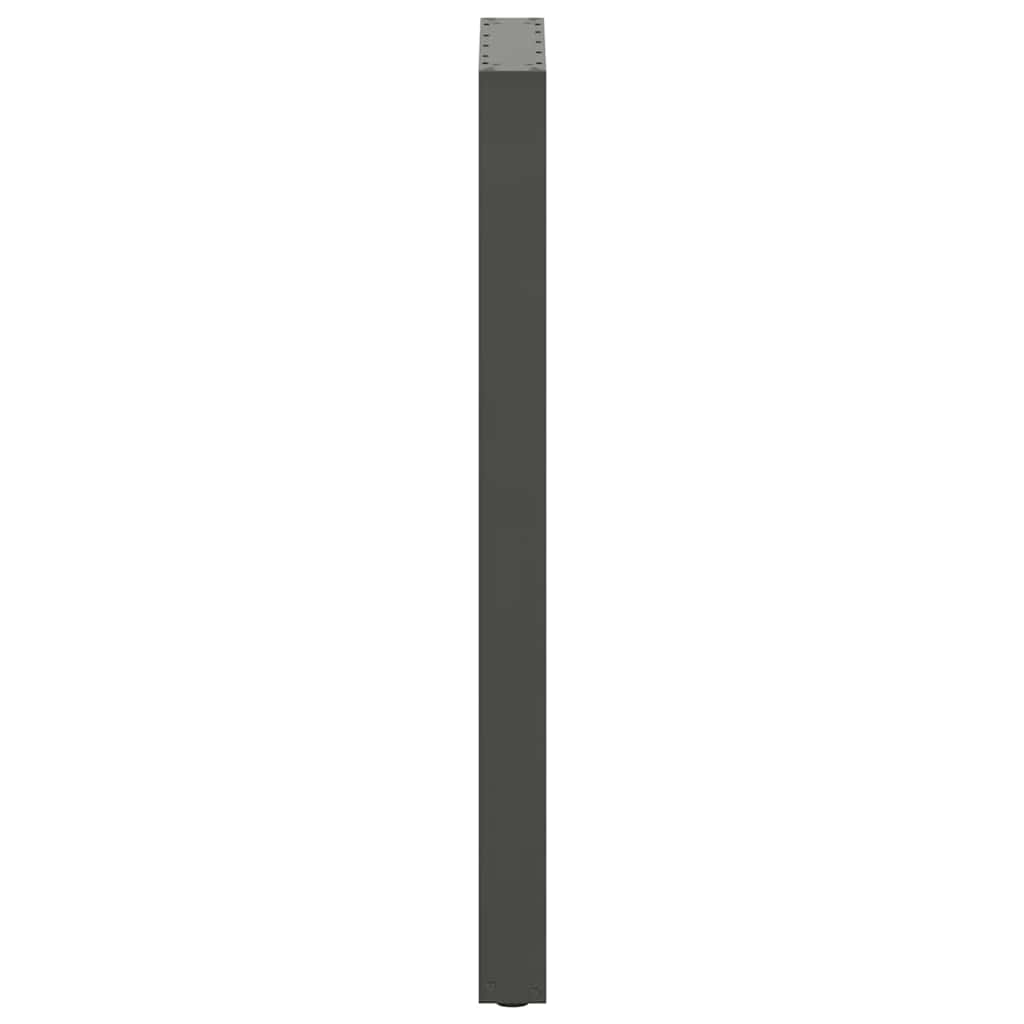 Bar Table Legs U-Shaped 2 pcs Anthracite 40x(110-111) cm Steel