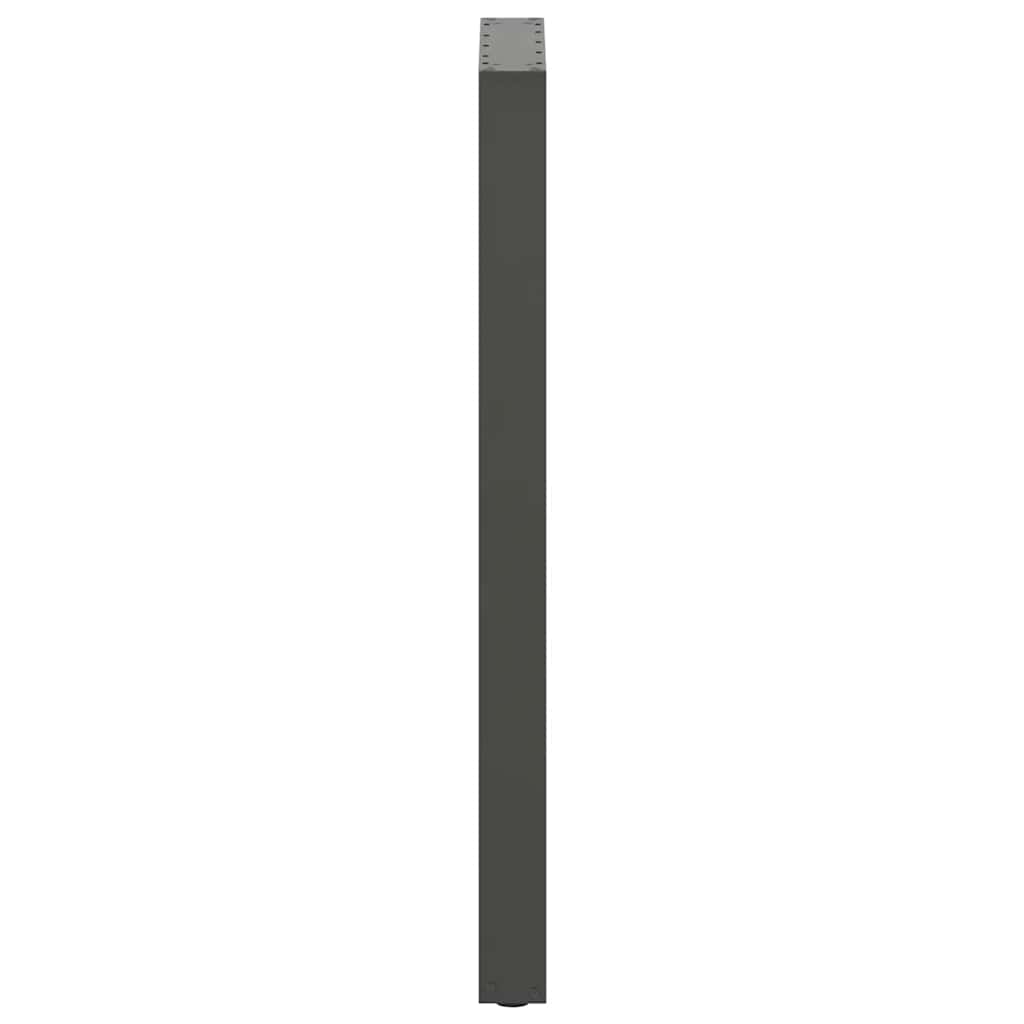 Bar Table Legs U-Shaped 2 pcs Anthracite 50x(110-111) cm Steel