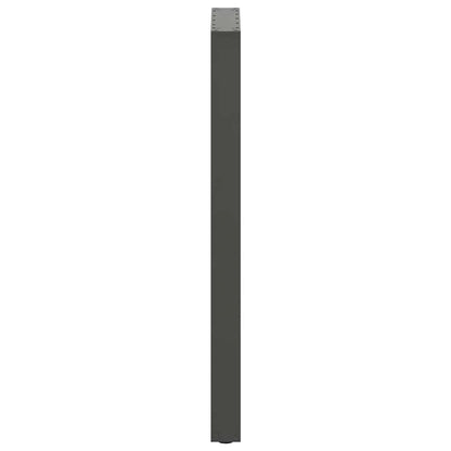 Bar Table Legs U-Shaped 2 pcs Anthracite 50x(110-111) cm Steel