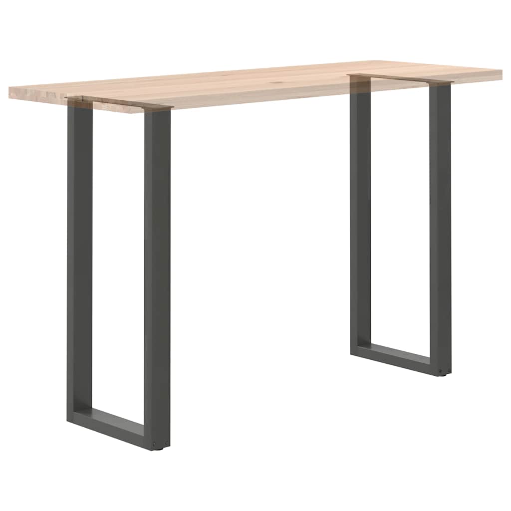 Bar Table Legs U-Shaped 2 pcs Anthracite 50x(110-111) cm Steel