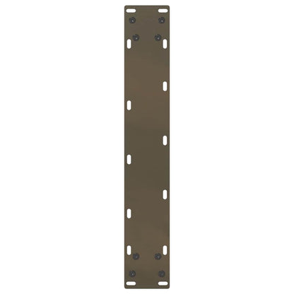 Bar Table Legs U-Shaped 2 pcs Natural Steel 50x(110-111) cm Steel