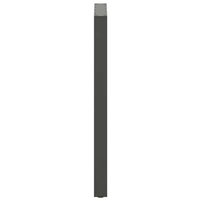 Bar Table Legs U-Shaped 2 pcs Anthracite 60x(110-111) cm Steel