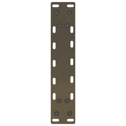 Coffee Table Legs Natural Steel 2 pcs 30x(30-31) cm Steel