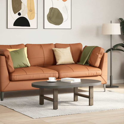 Coffee Table Legs Natural Steel 2 pcs 50x(30-31) cm Steel