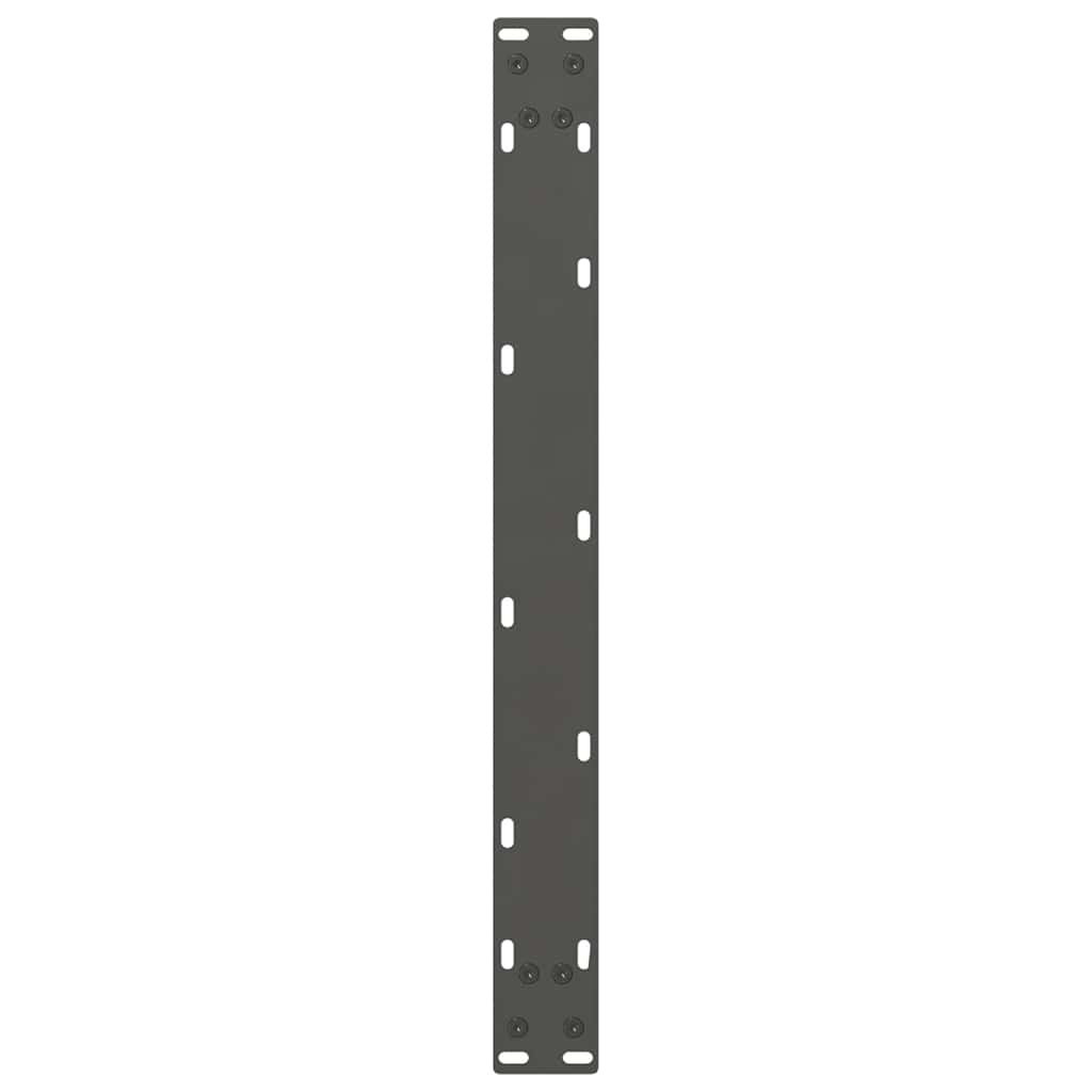 Coffee Table Legs Anthracite 2 pcs 60x(30-31) cm Steel