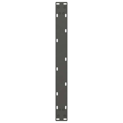 Coffee Table Legs Anthracite 2 pcs 60x(30-31) cm Steel