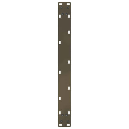 Coffee Table Legs Natural Steel 2 pcs 60x(30-31) cm Steel