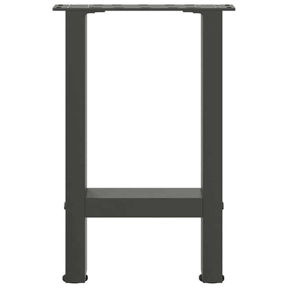 Coffee Table Legs Anthracite 2 pcs 28x(42-43) cm Steel