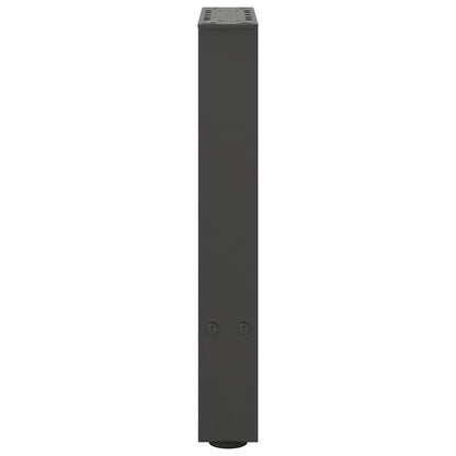 Coffee Table Legs Anthracite 2 pcs 28x(42-43) cm Steel