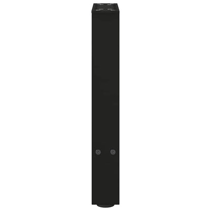 Coffee Table Legs Black 2 pcs 38x(42-43) cm Steel