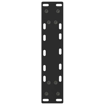 Coffee Table Legs Black 2 pcs 38x(42-43) cm Steel