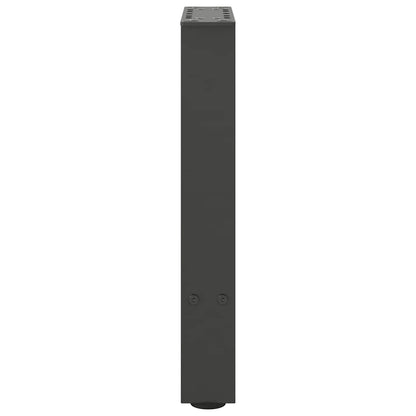 Coffee Table Legs Anthracite 2 pcs 38x(42-43) cm Steel
