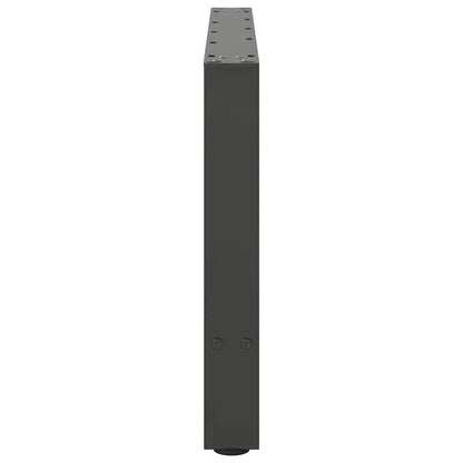 Coffee Table Legs Anthracite 2 pcs 70x(42-43) cm Steel
