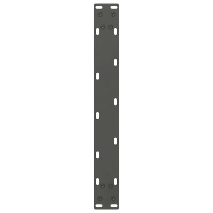 Coffee Table Legs Anthracite 2 pcs 70x(42-43) cm Steel