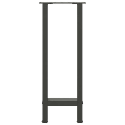 Console Table Legs Anthracite 2 pcs 28x(72-73) cm Steel