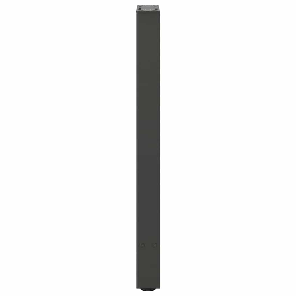 Console Table Legs Anthracite 2 pcs 28x(72-73) cm Steel