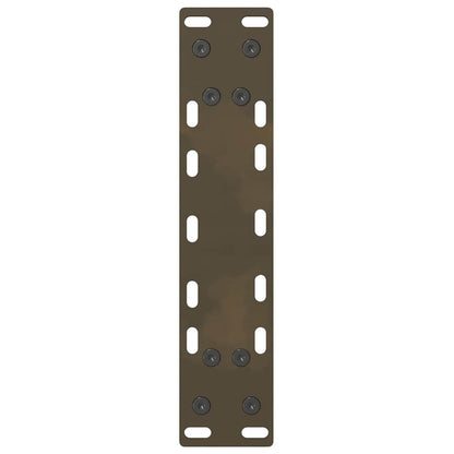 Console Table Legs Natural Steel 2 pcs 28x(72-73) cm Steel