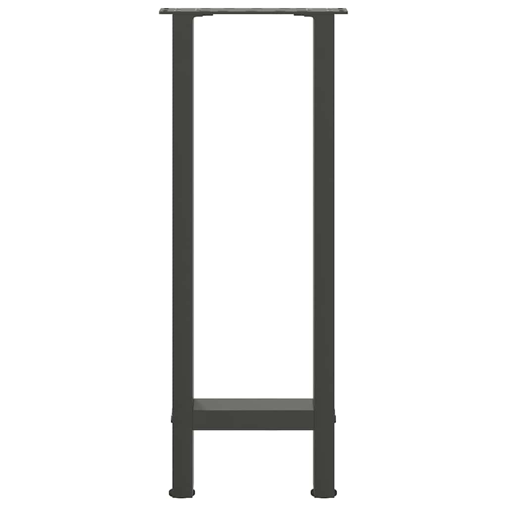 Console Table Legs Anthracite 2 pcs 38x(72-73) cm Steel