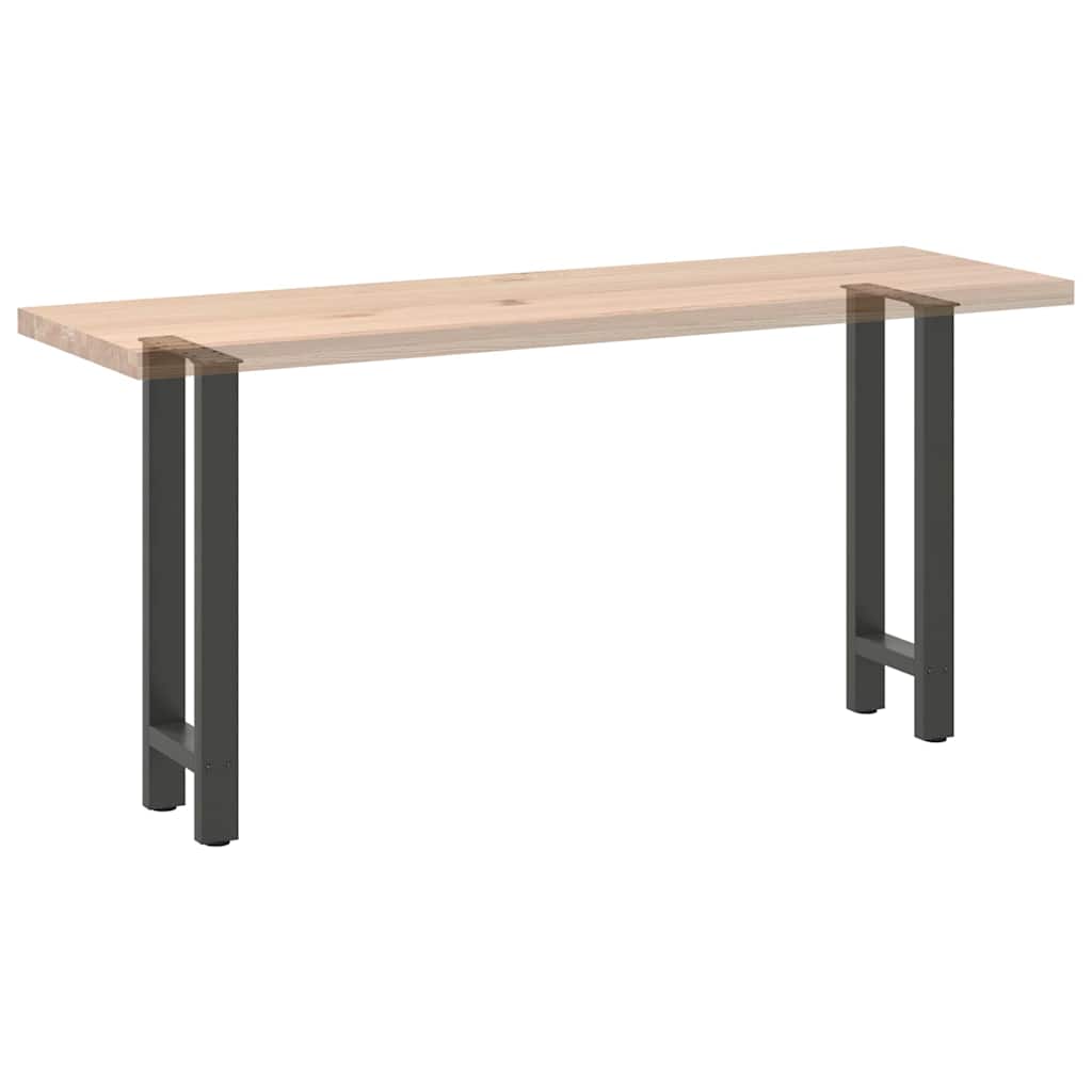 Console Table Legs Anthracite 2 pcs 38x(72-73) cm Steel