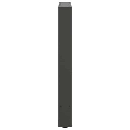 Dining Table Legs Anthracite 2 pcs 50x(72-73) cm Steel