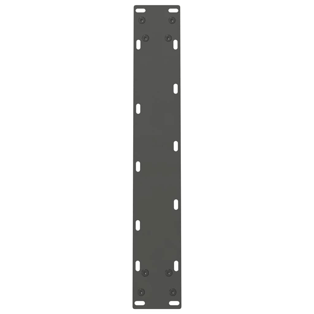 Dining Table Legs Anthracite 2 pcs 50x(72-73) cm Steel