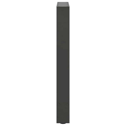 Dining Table Legs Anthracite 2 pcs 60x(72-73) cm Steel
