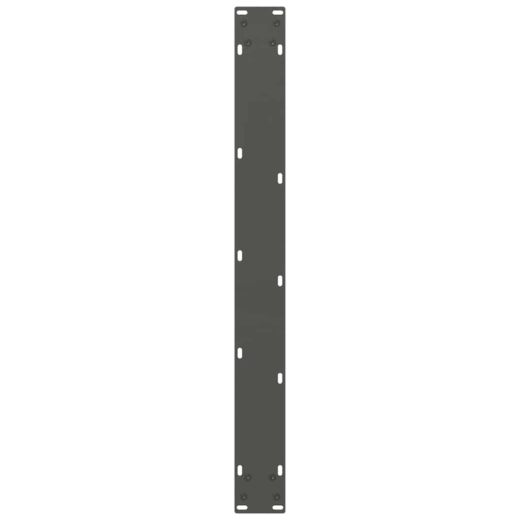 Dining Table Legs Anthracite 2 pcs 80x(72-73) cm Steel