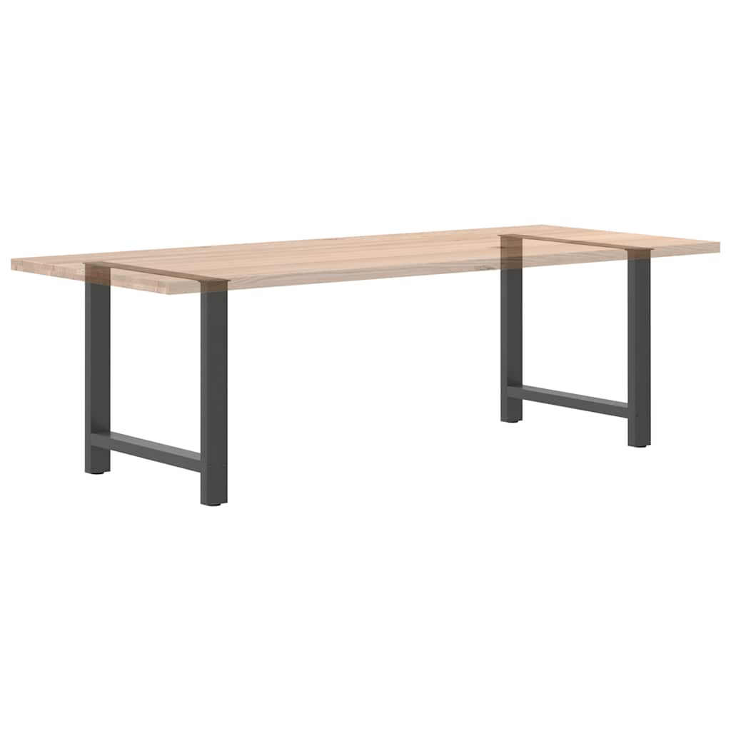 Dining Table Legs Anthracite 2 pcs 80x(72-73) cm Steel