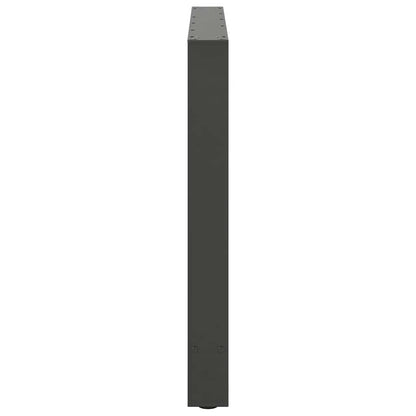 Dining Table Legs Anthracite 2 pcs 90x(72-73) cm Steel